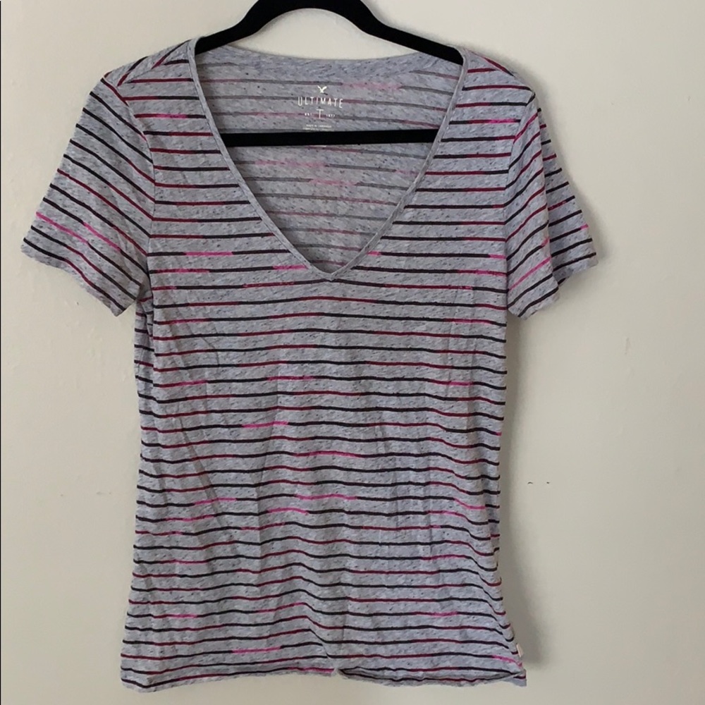 V-neck top